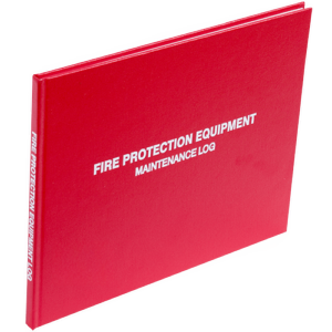 Fire Equipment Log Book for Fire Alarm Systems, Emergency Lighting, Fire Extinguishers & Emergency Generators